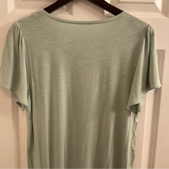 LOFT Outlet Rayon Blend Short Sleeve Top - NWT - Medium - Picture 9 of 9